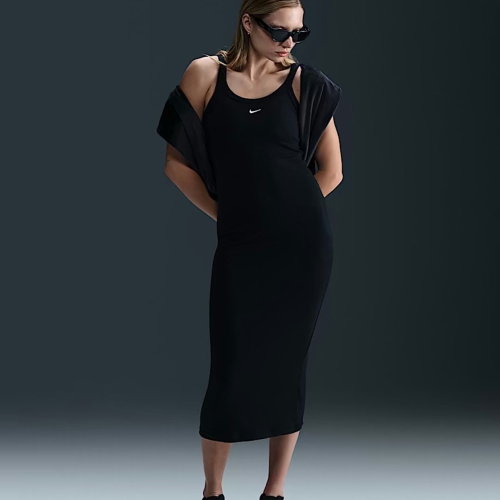 Nike Dress BNWOT - Sportswear Chill Knit 
Women's Tight Mini-Rib Tank Dress